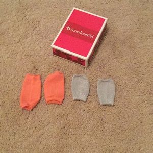 american girl isabelle’s leg warmers set